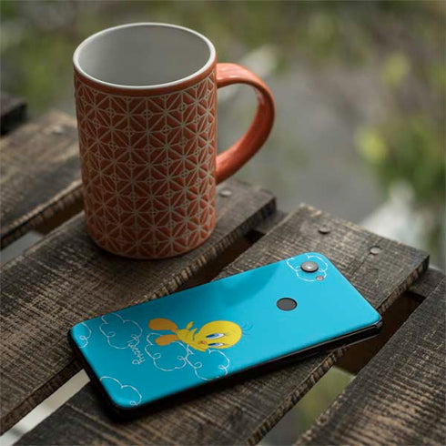 Looney Tunes Tweety Bird Flying Google Pixel 3a XL Skin